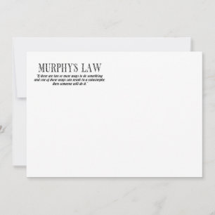 Murphys lag