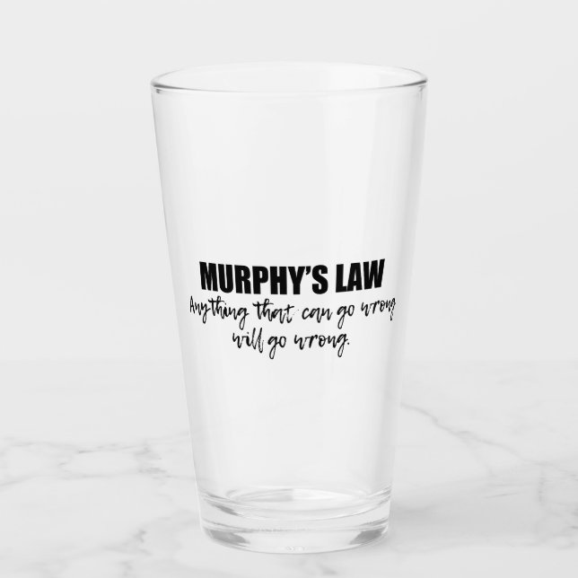 Murphys lag glaskopp (Framsida)