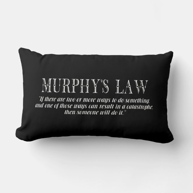 Murphys lag lumbarkudde (Framsida)