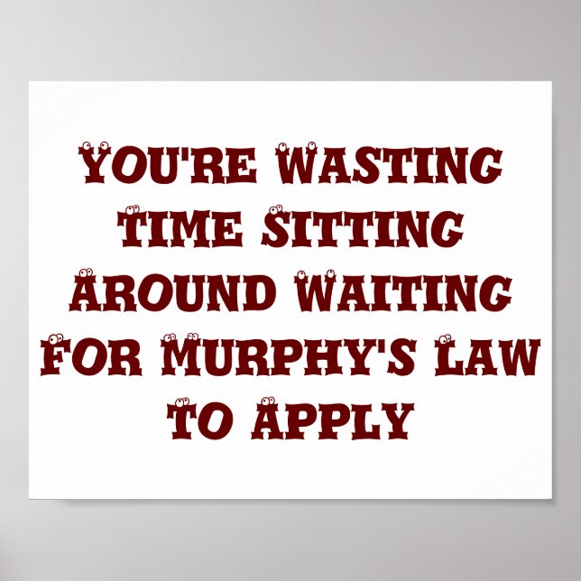 Murphys lag poster (Framsidan)