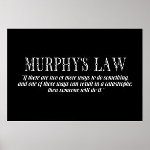 Murphys lag poster
