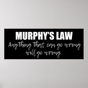 Murphys lag poster