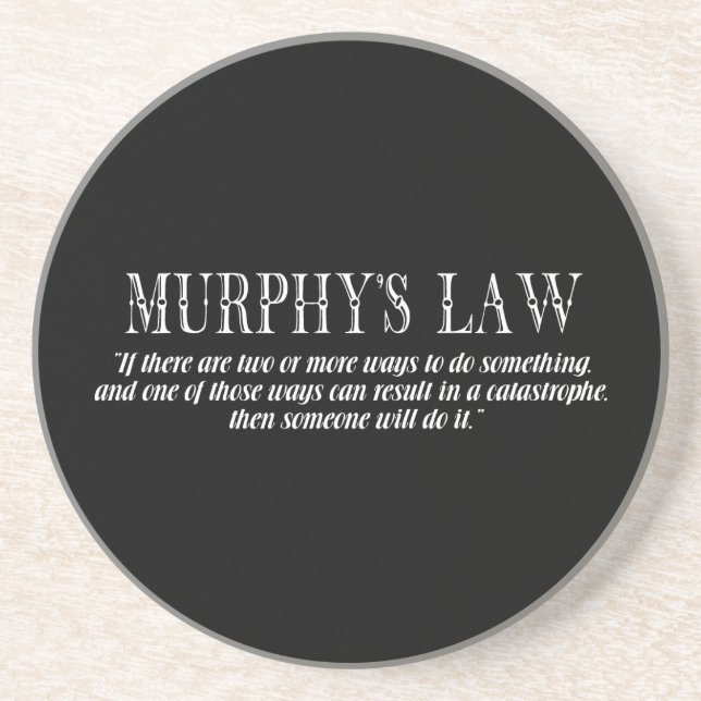 Murphys lag underlägg (Framsidan)