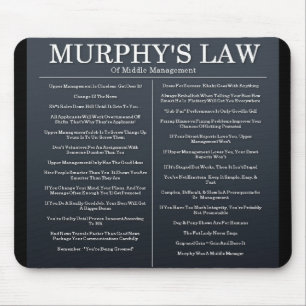 Murphys lagar av mellersta ledning musmatta