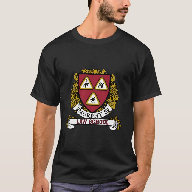 Murphy's Law School T Shirt (Framsida)