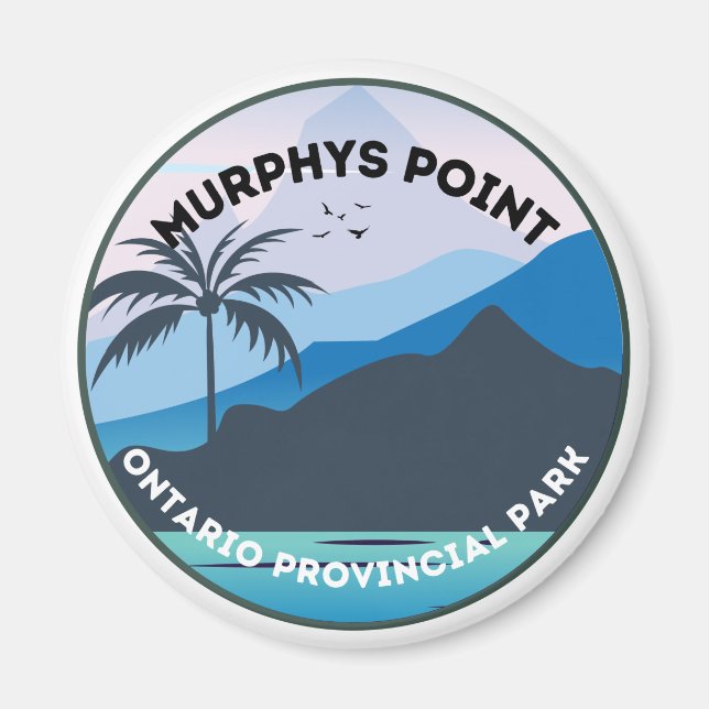 Murphys Point Ontario Province Magnet (Framsidan)