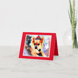 Murphy's Porträtt Helgdag Note Card Helgkort