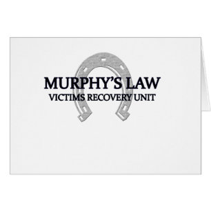 murphyslag hälsningskort