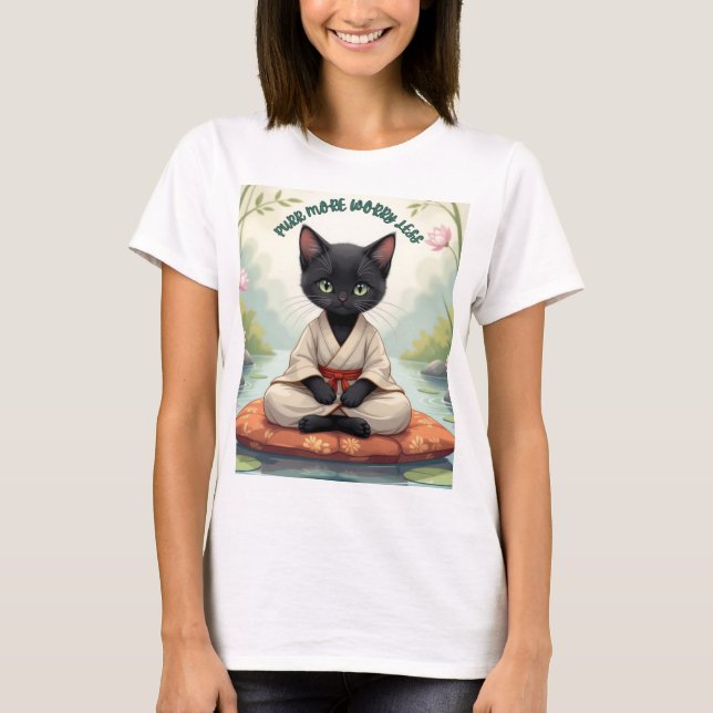 Murrar mer, oroar sig mindre t shirt (Framsida)
