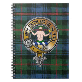 Murray Atholl Tartan & Badge Anteckningsbok