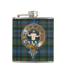 Murray Atholl Tartan & Badge Fickplunta