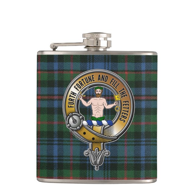 Murray Atholl Tartan & Badge Fickplunta (Framsidan)