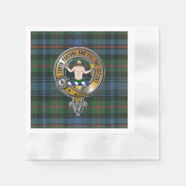 Murray Atholl Tartan & Badge Pappersservett