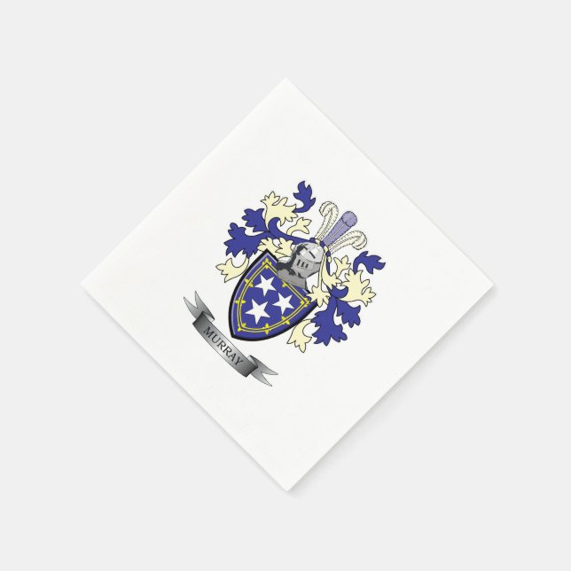 Murray Family Crest Jackar av Arm Pappersservett (Hörn)