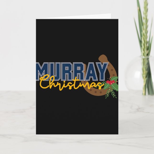 Murray julracing!  kort (Framsida)