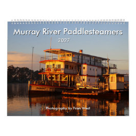 Murray River Paddlesteamers 2027 kalender