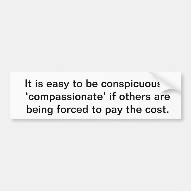 Murray Rothbard citationstecken Bildekal (Framsidan)