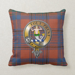 Murray Tartan & Badge Kudde