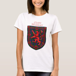 Murray Tartan Scottish Play Lejon Rampant T Shirt
