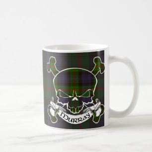 Murray Tartan Skull Kaffemugg