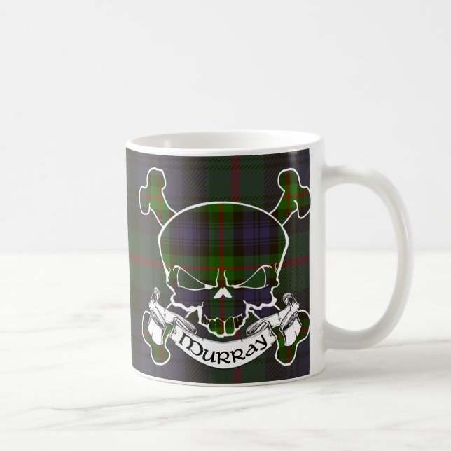 Murray Tartan Skull Kaffemugg (Höger)