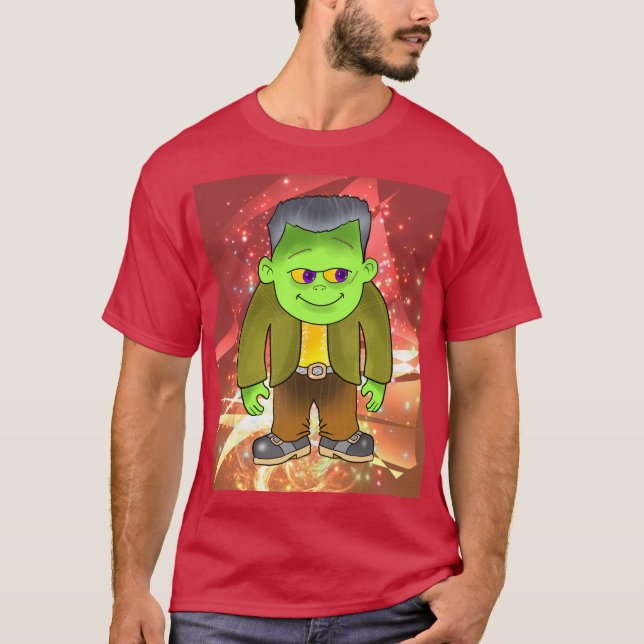 Murray the Monster on Red T Shirt (Framsida)