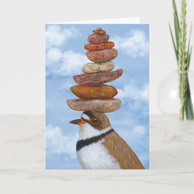 Murray the semipalmated Plover Card Kort (Framsida)