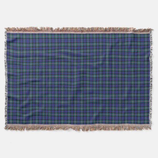 Murray Turcos och Royal Blue Tartan Mysfilt (Framsidan)