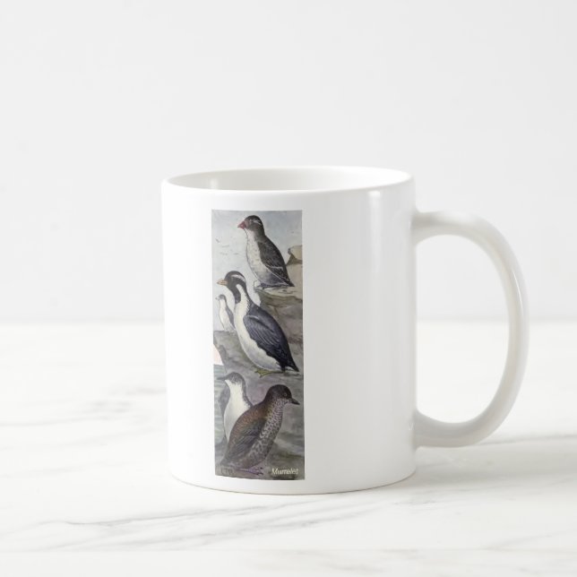 Murrelet fågel kaffemugg (Höger)