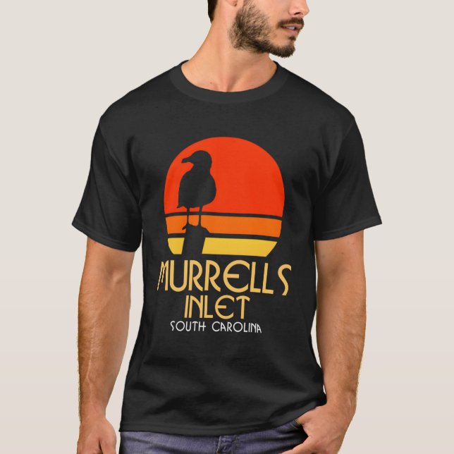 Murrells Inlet South Carolina T Shirt (Framsida)