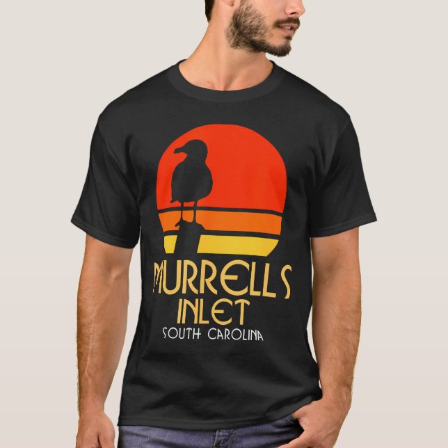 Murrells Inlet South Carolina T Shirt (Framsida)