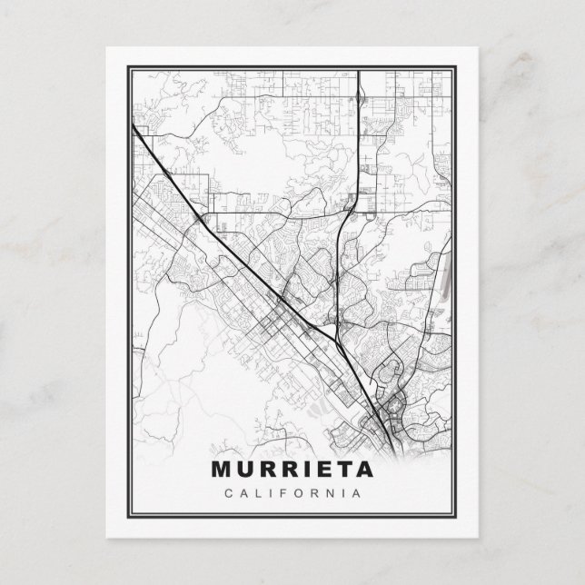Murrieta Karta Vykort (Framsida)