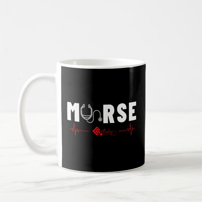 Murse Male Nurse Kaffemugg (Vänster)