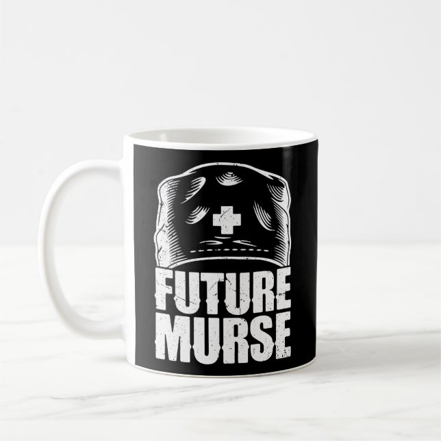 Murse Male Nurse Student Nurses Murse Rn Graduatio Kaffemugg (Vänster)