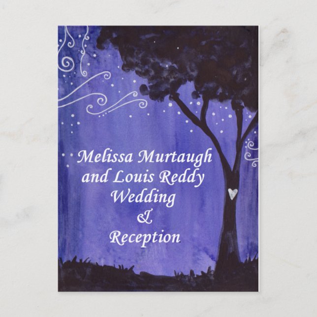 Murtaugh/Reddy-vykort Inbjudan Vykort (Framsida)