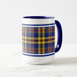 Murtaugh Tartan Blue och Guld Irish Play Mugg