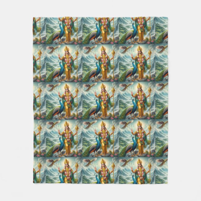 Murugan Fleecefilt (Framsidan)