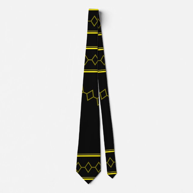 Murugi Apparel Midnatt Vibe Halsduk  Slips (Framsida)