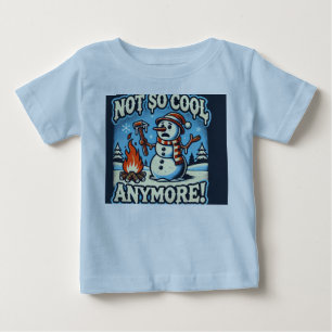 Murugi Bära Snögubbe jul Bra Baby Jersey T Shirt