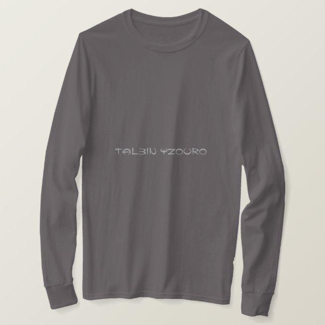 Murugi Bära Tal3in Yzouro Basic Långärmad T Shirt (Design framsida)