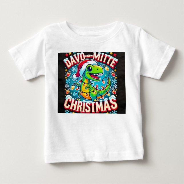 Murugi Haven Dove-Mite jul Bra Baby Jersey T Shirt (Framsida)