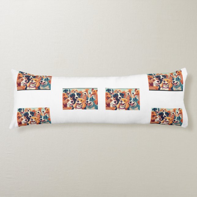 Murugi Luxe Beddings Body Pillow ( 20 x 54 tum) Kroppskudde (Framsidan)