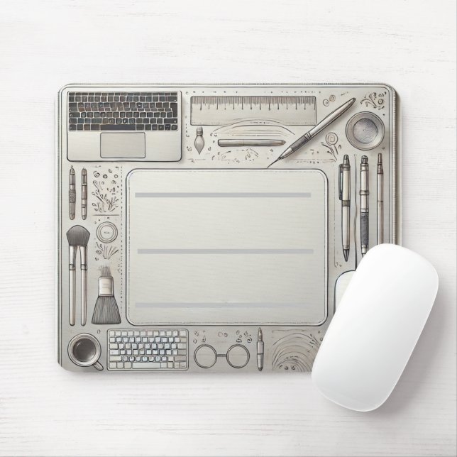 Murugi Tech-tillbehör - Orbit Mouse Pad Musmatta (Med mus)
