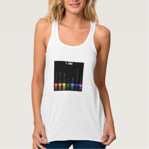 Murugi Wear Damernas Bella+Canvas Flowy Racerback Linne Med Racerback
