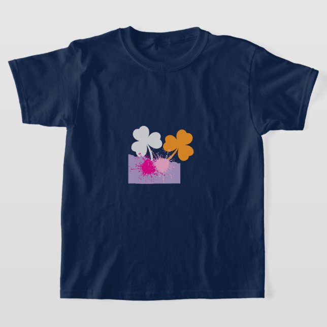 Murugi Wear Painted Luck  Flickor T-Shirt (Laydown)