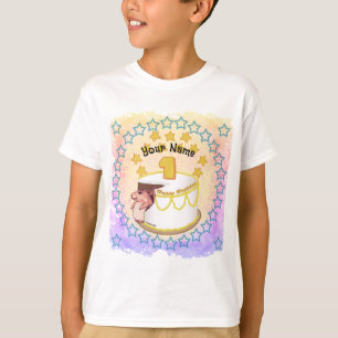Mus 1-åriga födelsedag t-shirts