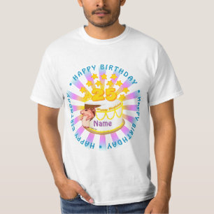 mus 25 år gamla anpassningsbar t-shirts