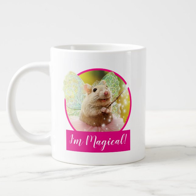 Mus av prinsessan Fairy Jumbo Mugg (Vänster)
