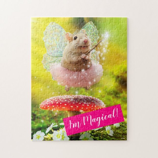 Mus av prinsessan Fairy Pussel (Vertikal)