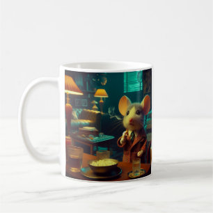 Mus i kammaren kaffemugg